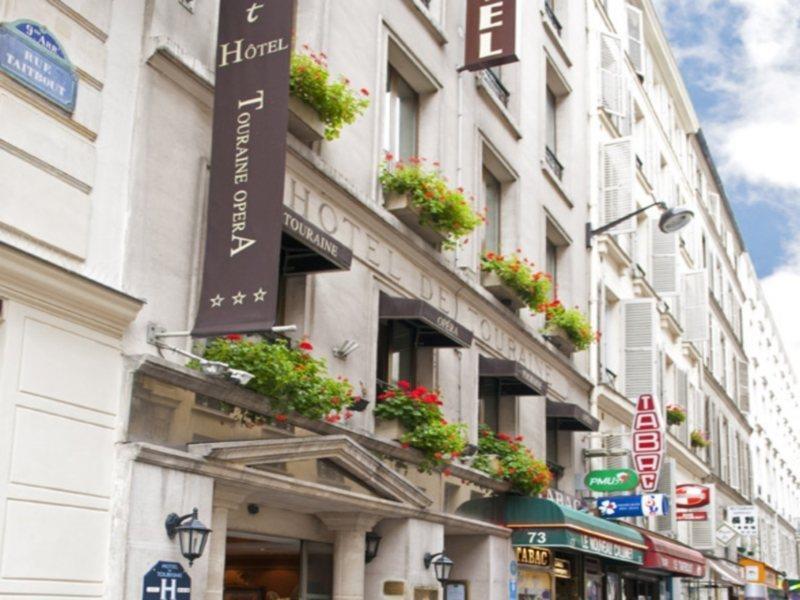 Hotel Touraine Opera Paryż Zewnętrze zdjęcie